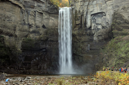 Taughannock Falls photo taken from Gorge Trail