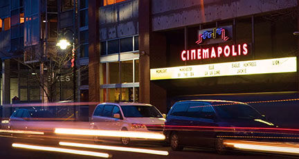 Cinemapolis Movie Theater Front Photo from Green Street City of Ithaca