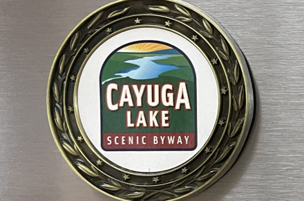 Round Byway Logo Magnet Png