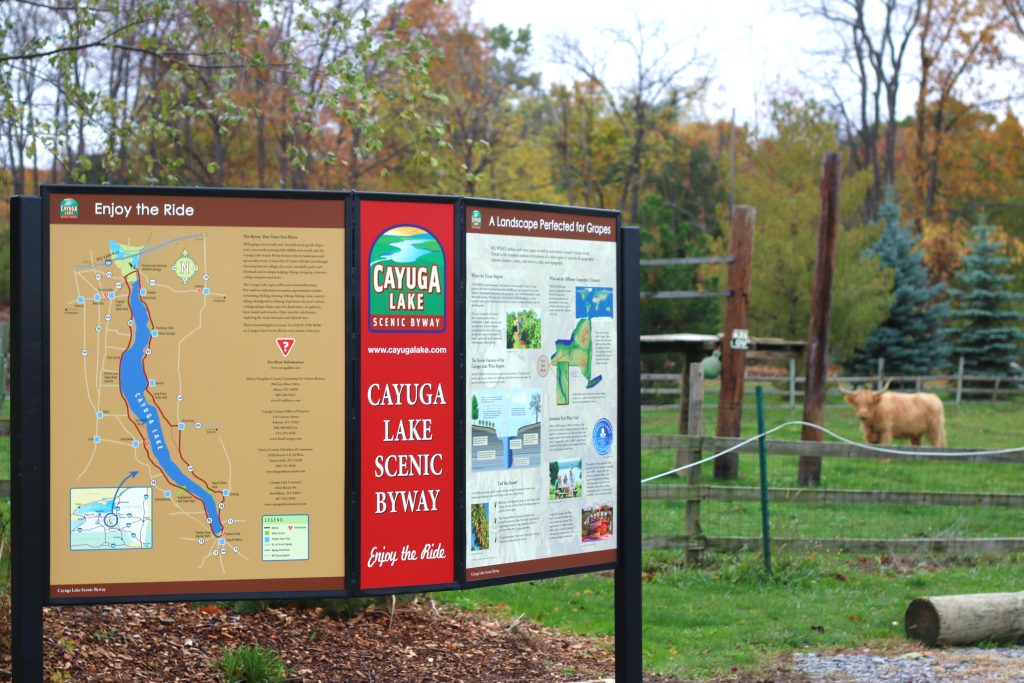 Viticulture Sign Display Buttonwood Grove Winery 10 28 2016